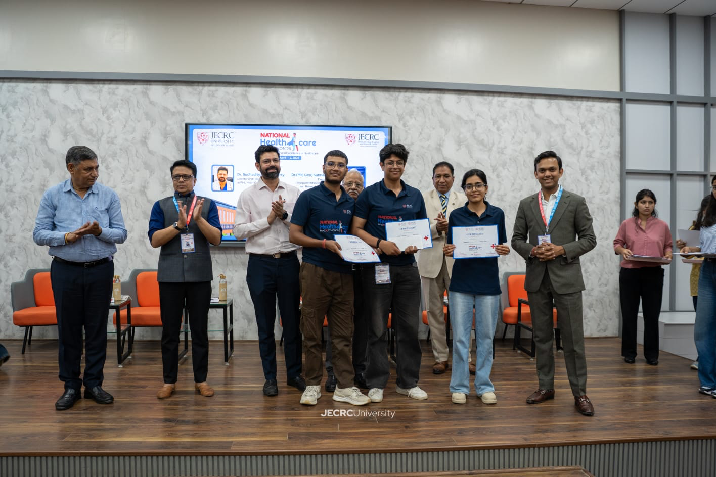 National Health Hackathon achievement photo